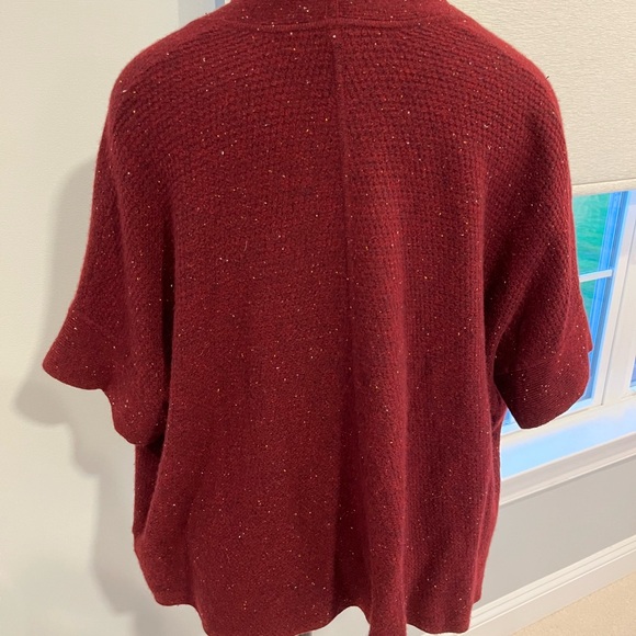 Cashmere open front cascade vest - Picture 4 of 7